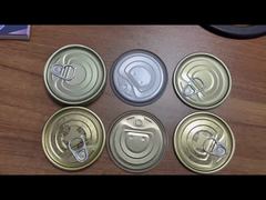 #307 83.3mm Tapa de fácil apertura para envases personalizados de latas de alimentos