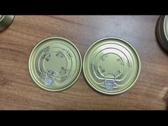 Tapa metálica para latas de salsa de tomate con apertura fácil 401# EOE